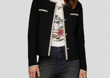Rabe γυναικείο jacket - 55-213220 Μαύρο - RABE - 
