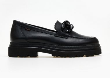 RAGAZZA Δερμάτινα Chunky Loafers - 0186 (ματ δέρμα) - Μαύρο - RAGAZZA - 