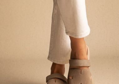 RAGAZZA Flatform Σανδάλια - 01024 - Beige Suede - RAGAZZA - 