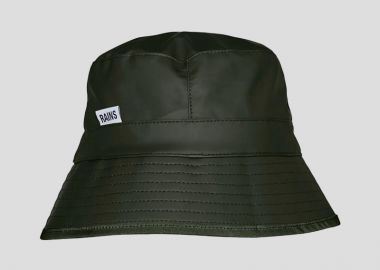 RAINS Ανδρικό Πράσινο Bucket Hat - RAINS - 