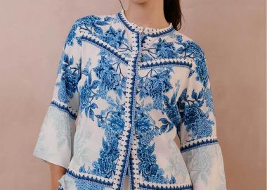 Raishma γυναικεία μπλούζα με floral print 