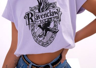 RAVENCLAW LILA CORD TSHIRT - fashionroom - 