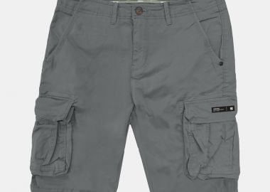 REBASE CARGO SHORTS ΓΚΡΙ - REBASE - 