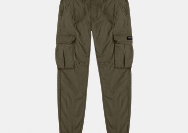 REBASE CHINOS CARGO PANTS ΧΑΚΙ - REBASE - 