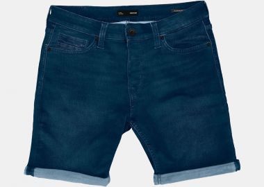 REBASE JOGGER DENIM SHORTS ΜΠΛΕ - REBASE - 