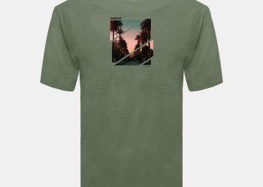 REBASE MEN'S PHOTO PRINTED T-SHIRT ΧΑΚΙ - REBASE - 