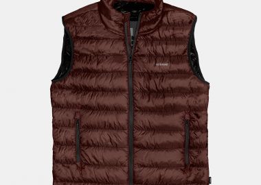 REBASE SLEEVELESS QUILTED JACKET ΚΟΚΚΙΝΟ - REBASE - 