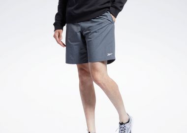 REEBOK TRAINING ESSENTIALS UTILITY SHORTS ΓΚΡΙ - REEBOK SPORT - 