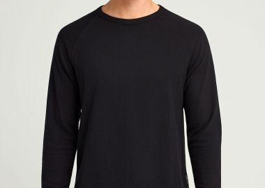 Regular fit t-shirt με raw edges - FUNKY BUDDHA - 