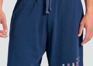 Relaxed fit αθλητική βερμούδα με τύπωμα - FUNKY BUDDHA - 