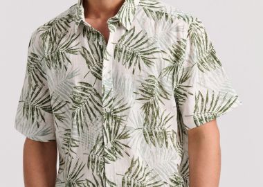Relaxed fit εμπριμέ πουκάμισο - FUNKY BUDDHA - 