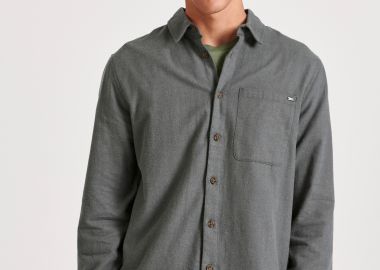 Relaxed fit flannel πουκάμισο με pattern - FUNKY BUDDHA - 