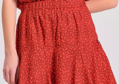 Relaxed fit φλοράλ μίνι φούστα - FUNKY BUDDHA - 