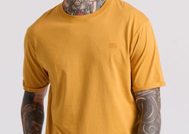 Relaxed fit garment dyed t-shirt - FUNKY BUDDHA - 