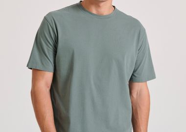 Relaxed fit garment dyed t-shirt - FUNKY BUDDHA - 