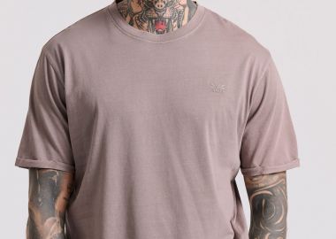 Relaxed fit garment dyed t-shirt - FUNKY BUDDHA - 