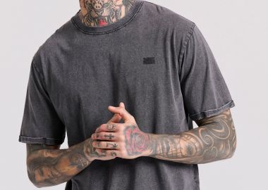 Relaxed fit garment dyed t-shirt - FUNKY BUDDHA - 