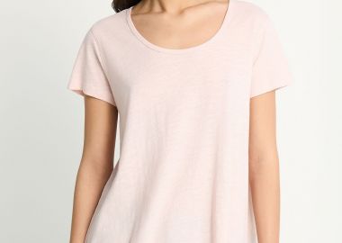 Relaxed fit γυναικείο T-shirt - The basics collection - FUNKY BUDDHA - 