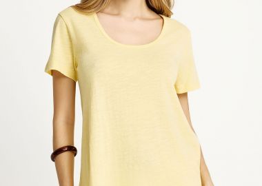 Relaxed fit γυναικείο T-shirt - The basics collection - FUNKY BUDDHA - 