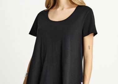 Relaxed fit γυναικείο T-shirt - The basics collection - FUNKY BUDDHA - 