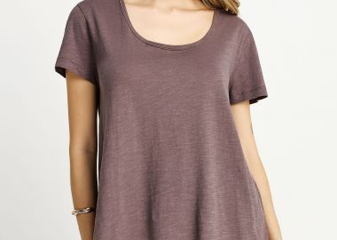 Relaxed fit γυναικείο T-shirt - The basics collection - FUNKY BUDDHA - 