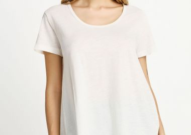 Relaxed fit γυναικείο T-shirt - The basics collection - FUNKY BUDDHA - 