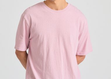 Relaxed fit linen blend t-shirt - FUNKY BUDDHA - 