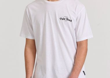 Relaxed fit με tropical print στην πλάτη - FUNKY BUDDHA - 