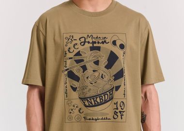 Relaxed fit t-shirt με frame τύπωμα - FUNKY BUDDHA - 