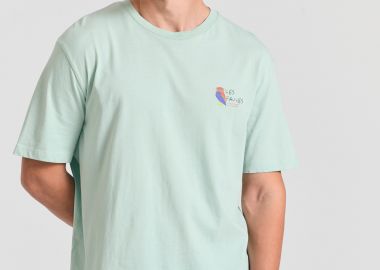 Relaxed fit t-shirt με graphic τύπωμα - FUNKY BUDDHA - 