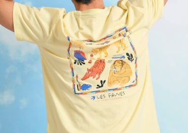 Relaxed fit t-shirt με graphic τύπωμα - FUNKY BUDDHA - 