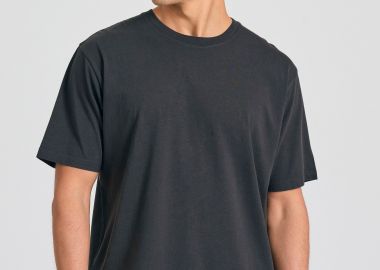 Relaxed fit t-shirt με graphic τύπωμα στην πλάτη - FUNKY BUDDHA - 