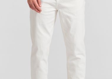 Relaxed tapered fit garment dyed τζιν παντελόνι - FUNKY BUDDHA - 