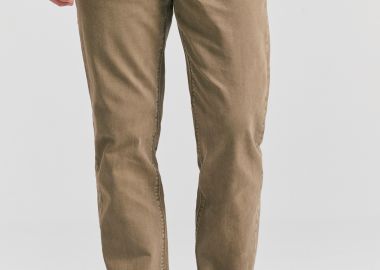 Relaxed tapered fit garment dyed τζιν παντελόνι - FUNKY BUDDHA - 