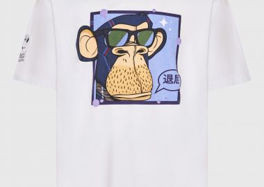 Relaxed Unisex T-shirt Ape Maj. Bud Kennedy - Bored of Directors - FUNKY BUDDHA - 