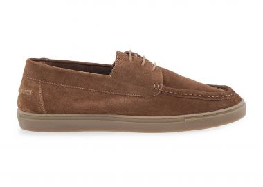Renato Garini ανδρικά δερμάτινα boat shoes - W562V4021534 Ταμπά - RENATO GARINI - 