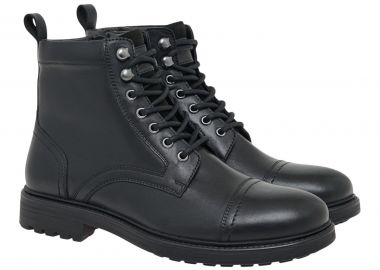 Renato Garini Ανδρικά Μποτάκια Αρβυλάκια 26X-922 Μαύρο Δέρμα V526X9222002 - Renato Garini - 