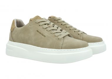 Renato Garini Ανδρικά παπούτσια Sneakers 700-018 Μπέζ NUBUCK Καμηλό W570001834X2 - Renato Garini - 