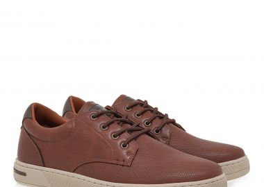 Renato Garini Ανδρικά παπούτσια Sneakers 700-026 Ταμπά Καφέ U57000262J58 - Renato Garini - 