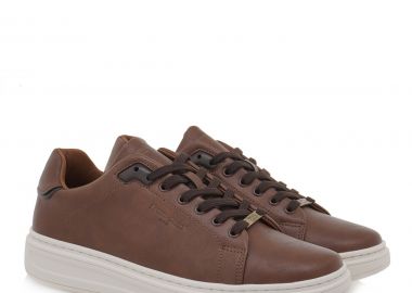 Renato Garini Ανδρικά παπούτσια Sneakers 700-071 Ταμπά-Καφέ T57000712J58 - Renato Garini - 