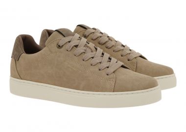 Renato Garini Ανδρικά παπούτσια Sneakers 700-108 Μπέζ NUBUCK Πούρο W570010819V2 - Renato Garini - 