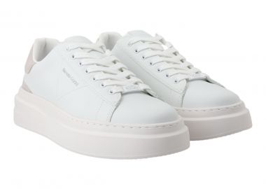 Renato Garini Ανδρικά παπούτσια Sneakers 700-110 Λευκό Πάγος Καστόρι W57001103K22 - Renato Garini - 