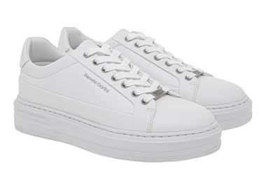Renato Garini Ανδρικά παπούτσια Sneakers 700-684 Λευκό GRAIN V57006842T34 - Renato Garini - 
