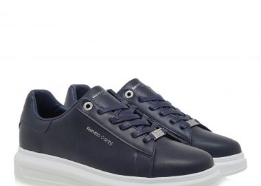 Renato Garini Ανδρικά παπούτσια Sneakers 700-721 Μπλέ U57007213051 - Renato Garini - 