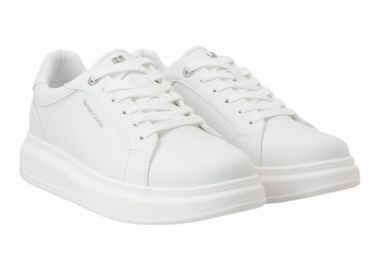 Renato Garini Ανδρικά παπούτσια Sneakers 700-911 Λευκό W57009113651 - Renato Garini - 