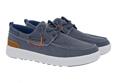 Renato Garini Ανδρικά παπούτσια Sneakers 89S-077 Μπλέ CANVAS ΤΑΜΠΑ U589S07711C7 - Renato Garini - 