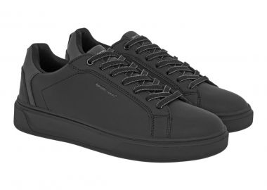 Renato Garini Ανδρικά παπούτσια Sneakers 89S-608 Μαύρο Γκρί V589S6082172 - Renato Garini - 