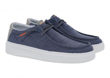 Renato Garini Ανδρικά παπούτσια Sneakers 89S-751 Μπλέ Πάγος U589S7512533 - Renato Garini - 