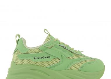 Renato Garini Γυναικεία Παπούτσια Sneakers 03R-081 LIME Q103R081233F - Renato Garini - 