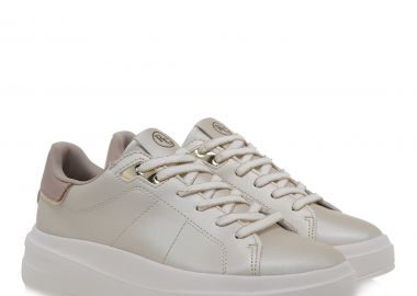 Renato Garini Γυναικεία Παπούτσια Sneakers 89S-181 Μπέζ Μεταλλίκο Ρόζ Χρυσό U189S18139H9 - Renato Garini - 